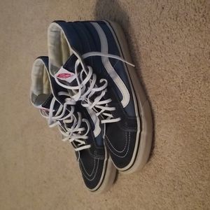 High-Top Color Block Vans